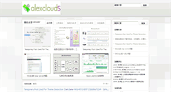 Desktop Screenshot of alexclouds.net