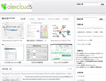 Tablet Screenshot of alexclouds.net